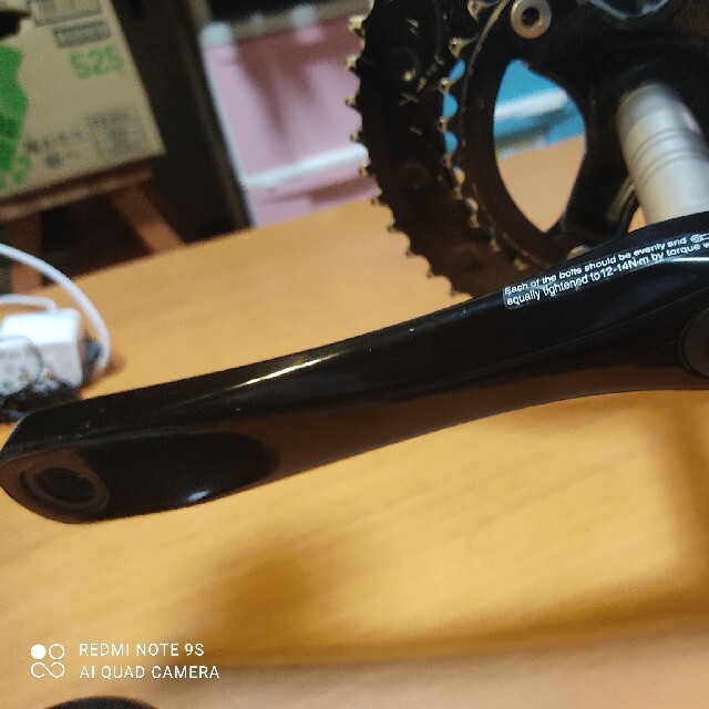 SHIMANO(シマノ)のシマノ11速チェーンホイールセット スポーツ/アウトドアの自転車(パーツ)の商品写真