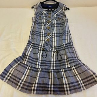 バーバリーブルーレーベル(BURBERRY BLUE LABEL)の☆Nico様専用☆  お勧め品【バーバリーブルーレーベル ノースリブワンピース】(ひざ丈ワンピース)