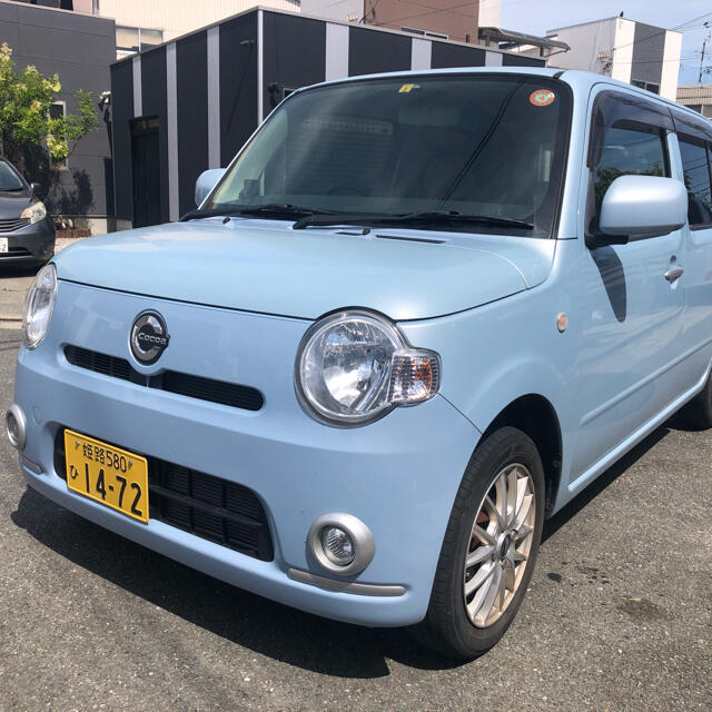 車検たっぷり即乗りOK❗️ ダイハツ ミラココア 水色で可愛いです 憧れ