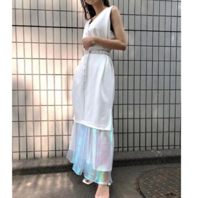 AMERI  aurora layered dressワンピース