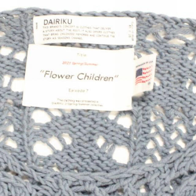 SUNSEA(サンシー)の最安値　DAIRIKU 21SS flower pattern knit メンズのトップス(ニット/セーター)の商品写真