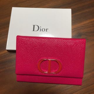 クリスチャンディオール(Christian Dior)のDior ミラー付きカードケース(名刺入れ/定期入れ)
