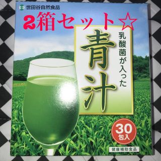 世田谷食品 乳酸菌が入った 青汁 30包入 2点セット☆☆☆(青汁/ケール加工食品)