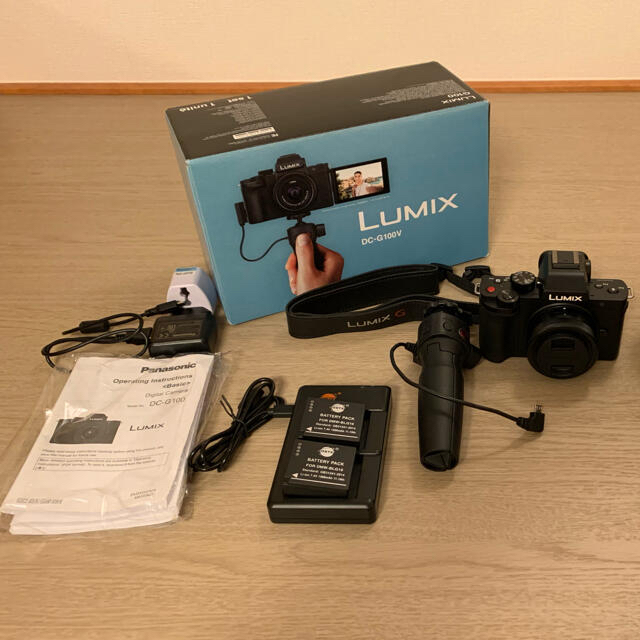 DC-G100V 予備バッテリー付き(LUMIX G100)