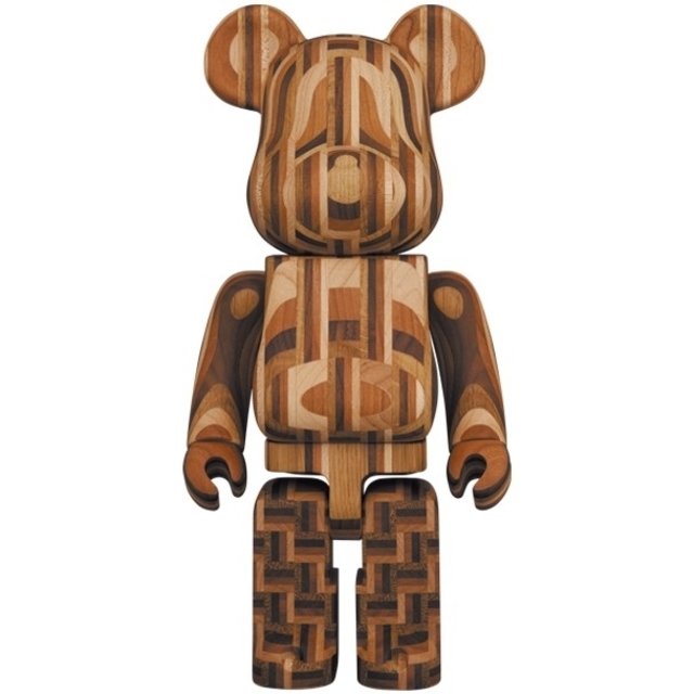 MEDICOM TOY(メディコムトイ)のBE@RBRICK カリモク 寄木 2nd 400％ エンタメ/ホビーのフィギュア(その他)の商品写真