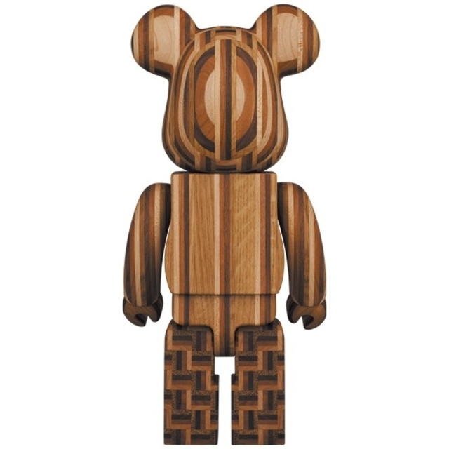 MEDICOM TOY(メディコムトイ)のBE@RBRICK カリモク 寄木 2nd 400％ エンタメ/ホビーのフィギュア(その他)の商品写真