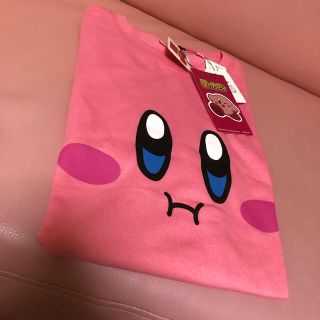 星のカービィー♡星のカービー♡コラボ♡Tシャツ♡フェイス♡ホバリング♡3L(その他)