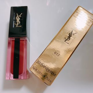 イヴサンローランボーテ(Yves Saint Laurent Beaute)のウォーターステイン　617【値下げ中】(口紅)