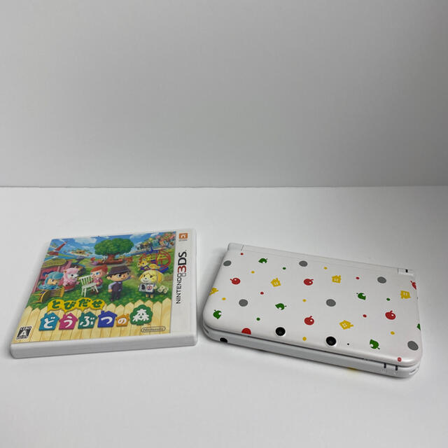 エンタメ/ホビーニンテンドー3DS LL とびだせ どうぶつの森ソフトセット