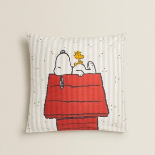 ザラホーム(ZARA HOME)のzara snoopy クッションカバー(クッションカバー)