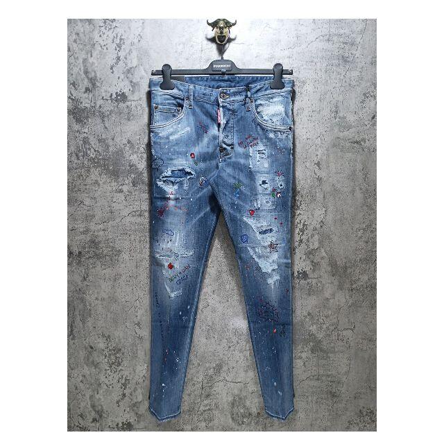 DSQUARED2(ディースクエアード)の確認用 21SS ディースクエアード Skater デニム S74LB0922 メンズのパンツ(デニム/ジーンズ)の商品写真