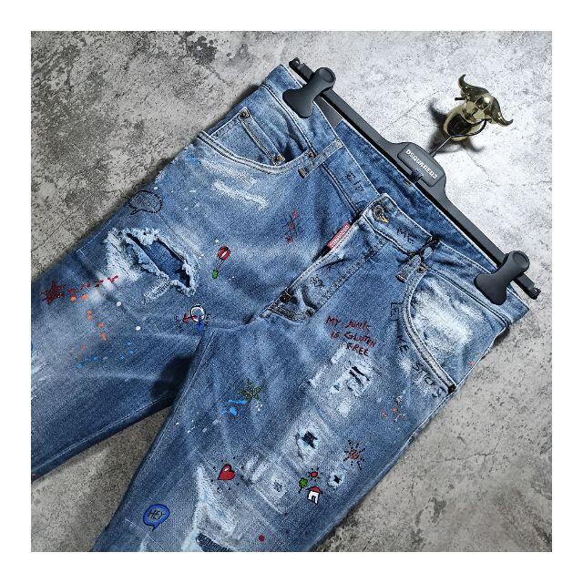 DSQUARED2(ディースクエアード)の確認用 21SS ディースクエアード Skater デニム S74LB0922 メンズのパンツ(デニム/ジーンズ)の商品写真