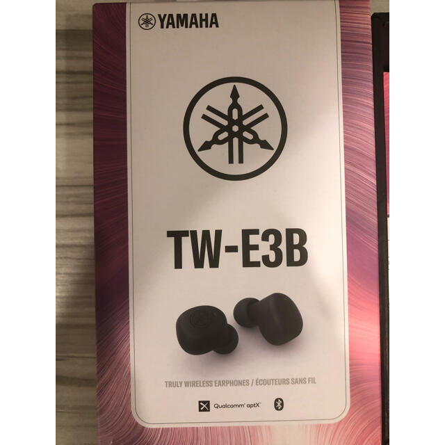 【美品】YAMAHA Bluetooth イヤホン TW-E3B ブラック