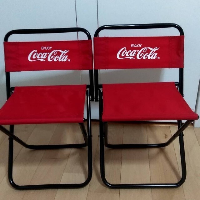未使用　コカコーラ　折りたたみ椅子