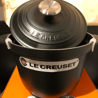 ルクルーゼ(LE CREUSET)のル・クルーゼ ココットエブリィ18  マットブラック 新品未使用(鍋/フライパン)