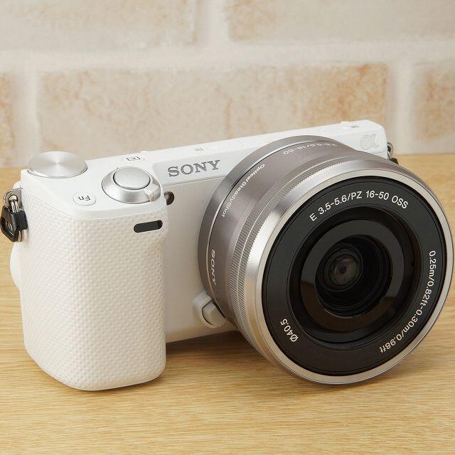 SONY(ソニー)のWi-Fi★4900ショット SONY NEX-5R ミラーレス レンズキット スマホ/家電/カメラのカメラ(ミラーレス一眼)の商品写真