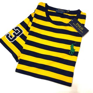 ラルフローレン(Ralph Lauren)のメンズ S 新品 ラルフローレン ミドルポニー×ナンバリング T / イエロー(Tシャツ/カットソー(半袖/袖なし))