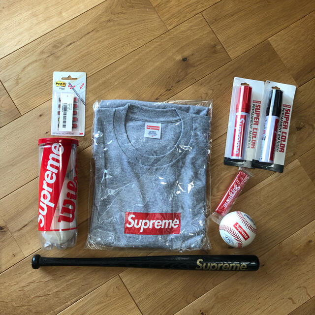 supreme BOX ロゴ Rawlings バット ボール シュプリーム