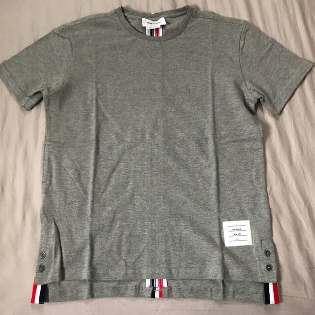 メンズ極美品 thom browne トムブラウン センターバック Tシャツ