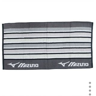 ミズノ(MIZUNO)のはるはる様専用です❀大判バスタオル　ブラック60×120㎝　スポーツスイミング(その他)