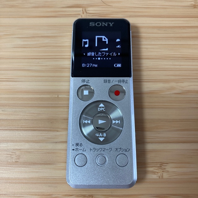 SONY(ソニー)のSONY ICD-UX544F シルバー スマホ/家電/カメラのオーディオ機器(その他)の商品写真