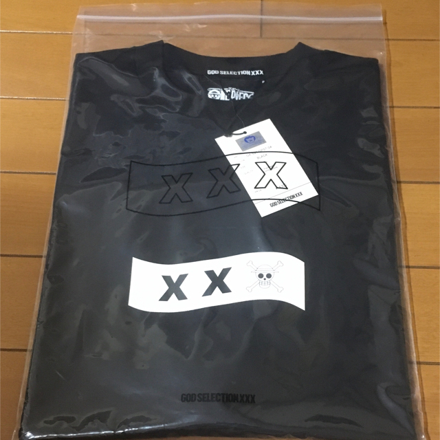 新品 GOD SELECTION XXX ONE PIECE BOXロゴ XL