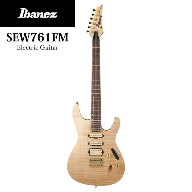 Ibanez(アイバニーズ)のIbanez SEW761FM アイバニーズ　2021年限定カラー 美品 楽器のギター(エレキギター)の商品写真