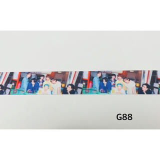 【G88】BTS柄グログランリボン(各種パーツ)