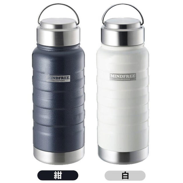☆未使用品☆純銀☆内部ステンレス真空ボトル 全体重量約520g - www