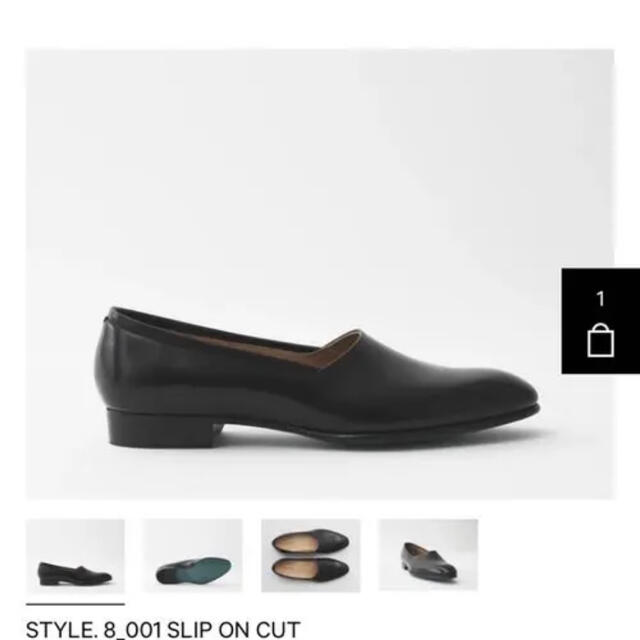 CALMANTHOLOGY STYLE. 8_001 SLIP ON CUT メンズ 靴/シューズ ...