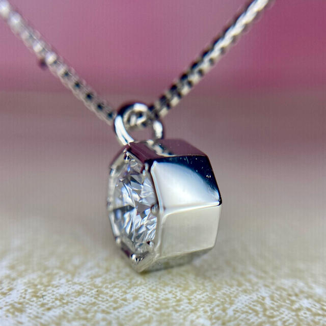専用です』天然ダイヤモンドネックレス 0.358ct D-SI1-EX PT 専用です』天然ダイヤモンドネックレス 0.358ct D-SI1-EX PT