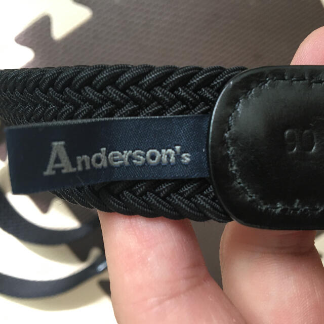 ほぼ未使用　Anderson メッシュベルト メンズのファッション小物(ベルト)の商品写真