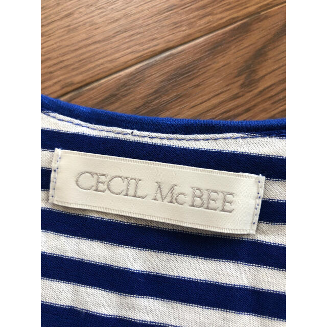 CECIL McBEE(セシルマクビー)のCECIL McBEE 重ね着風トップスM レディースのトップス(Tシャツ(半袖/袖なし))の商品写真