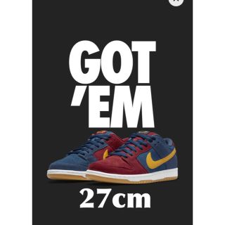 ナイキ(NIKE)の27cm NIKE SB DUNK LOW BARCELONA バルセロナ(スニーカー)