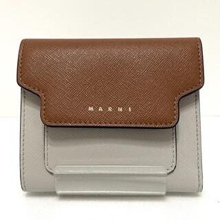 マルニ(Marni)のMARNI(マルニ) 3つ折り財布 - レザー(財布)