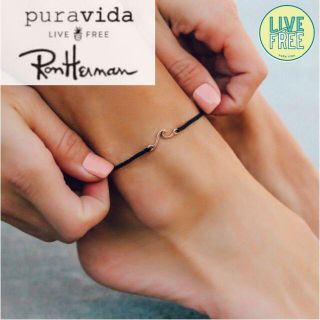 ロンハーマン(Ron Herman)のRonHerman★ベッカム愛用のPura Vida アンクレット★日本未発売 (アンクレット)