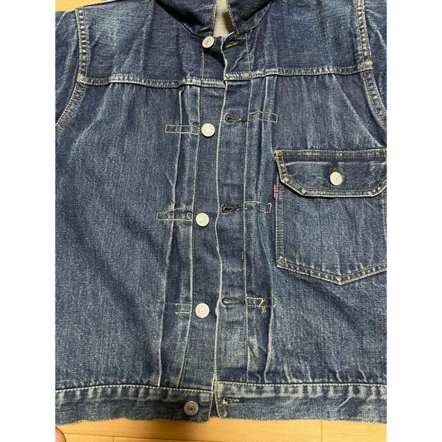 Levi's(リーバイス)の506XX オリジナル 濃紺 サイズ36くらい メンズのジャケット/アウター(Gジャン/デニムジャケット)の商品写真