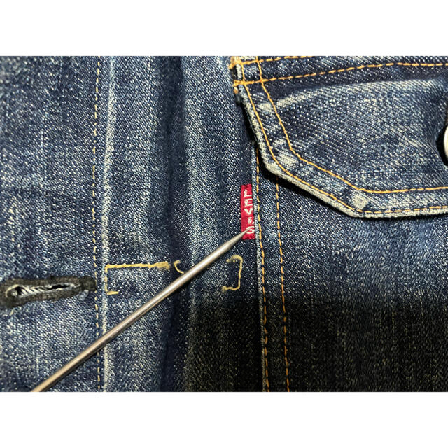 Levi's(リーバイス)の506XX オリジナル 濃紺 サイズ36くらい メンズのジャケット/アウター(Gジャン/デニムジャケット)の商品写真