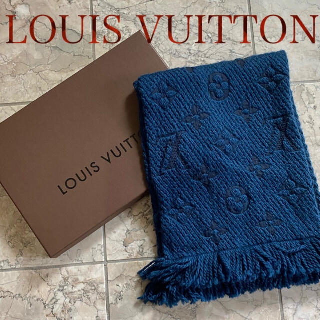 ファッション小物LOUISVUITTON ルイヴィトン　ロゴマニア　マフラー