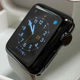 Apple Watch - Apple Watch Series 2 38mm スペースブラックステンレス