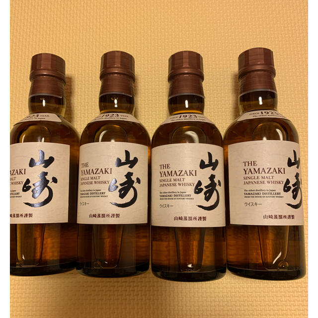 【新品・未開封・４本】サントリー 山崎 NA 180ml