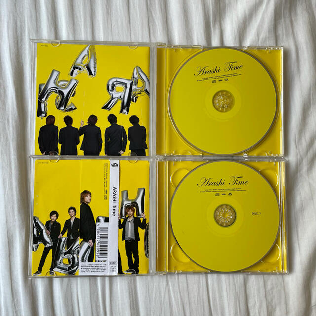 嵐(アラシ)のTime 初回限定盤　通常盤　セット割 エンタメ/ホビーのタレントグッズ(アイドルグッズ)の商品写真