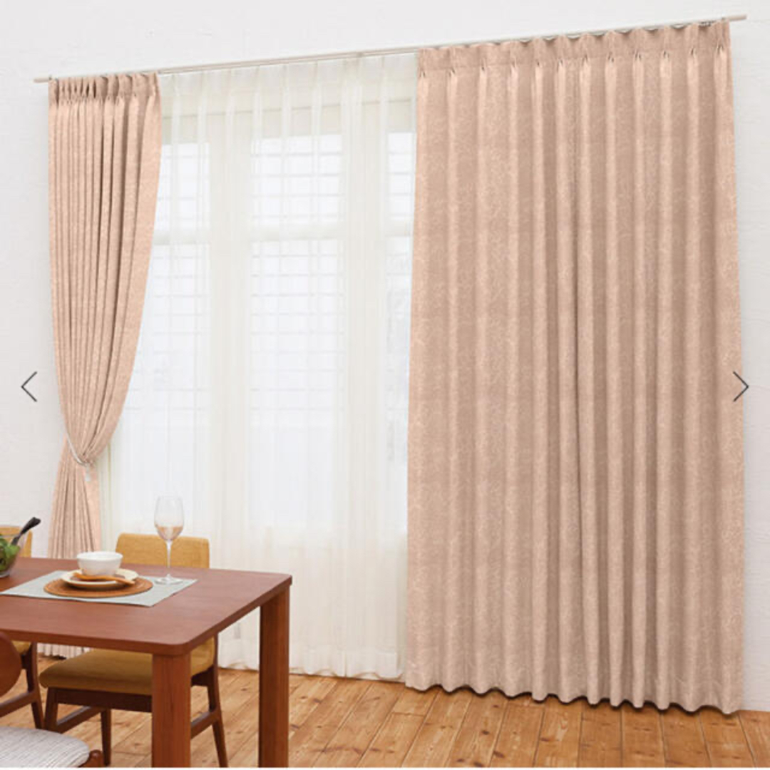 ◆美品◆ケユカ　カーテン　105×110cm インテリア/住まい/日用品のカーテン/ブラインド(カーテン)の商品写真