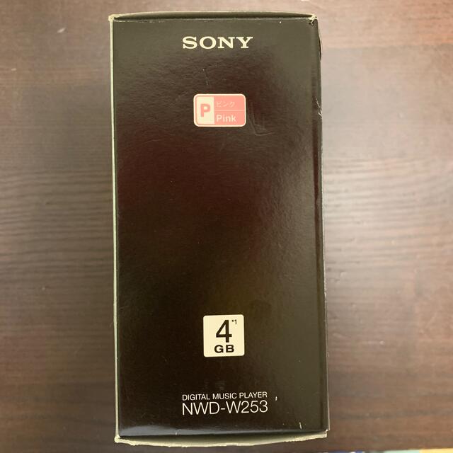 SONY(ソニー)のSONY NWD-W253 ピンク スマホ/家電/カメラのオーディオ機器(ポータブルプレーヤー)の商品写真