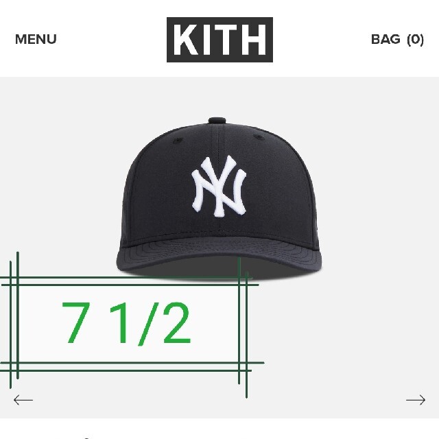 新品未使用 Kith for New Era Nylon 59FIFTY LP