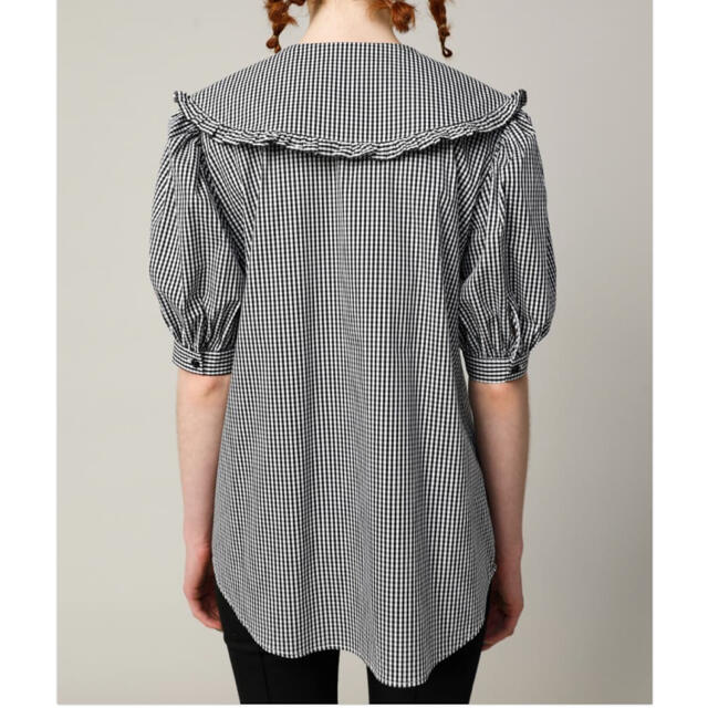 SLY(スライ)のもずQ様専用　RUFFLE COLLAR ブラウス レディースのトップス(シャツ/ブラウス(半袖/袖なし))の商品写真