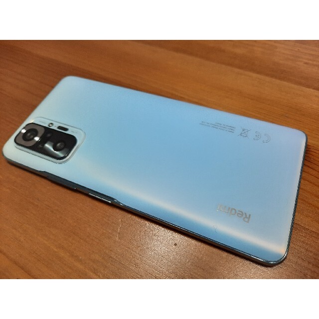 ANDROID - 【美品】Xiaomi Redmi Note 10 Pro グレイシャーブルー の ...