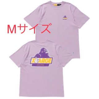 エクストララージ(XLARGE)のFR2  XLARGE  新作コラボTシャツ　パープル Mサイズ(Tシャツ/カットソー(半袖/袖なし))