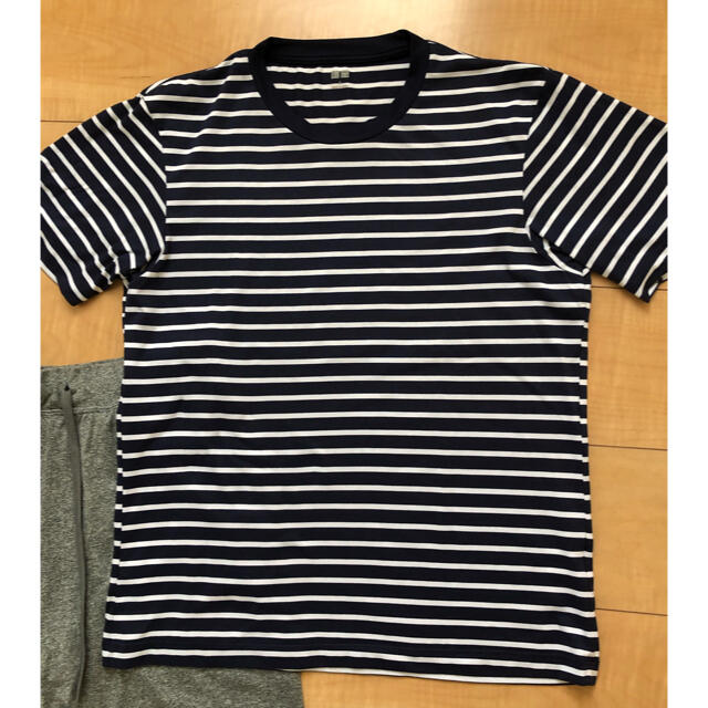 UNIQLO(ユニクロ)のUNIQLO★エアリズム　ルームウェアセット【Sサイズ】 メンズのトップス(Tシャツ/カットソー(半袖/袖なし))の商品写真