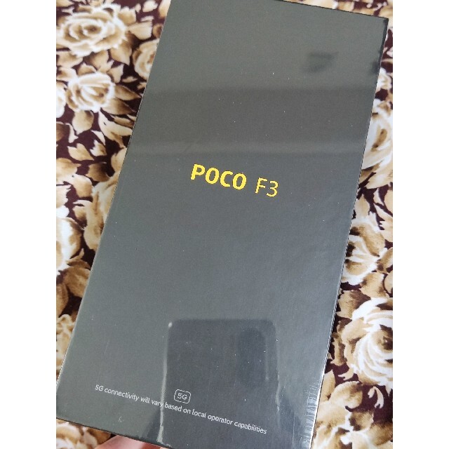 【人気沸騰】 【新品未開封】POCO グローバル版(黒) F3 スマートフォン本体